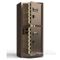 Tiger Safes 2 portes brun 180 cm verrouillage électrique de haut